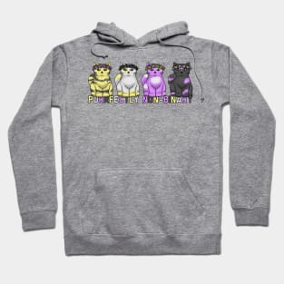 Purrfectly Non-Binary Hoodie